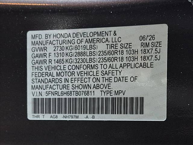 Used 2026 Honda Odyssey EX-L image 24