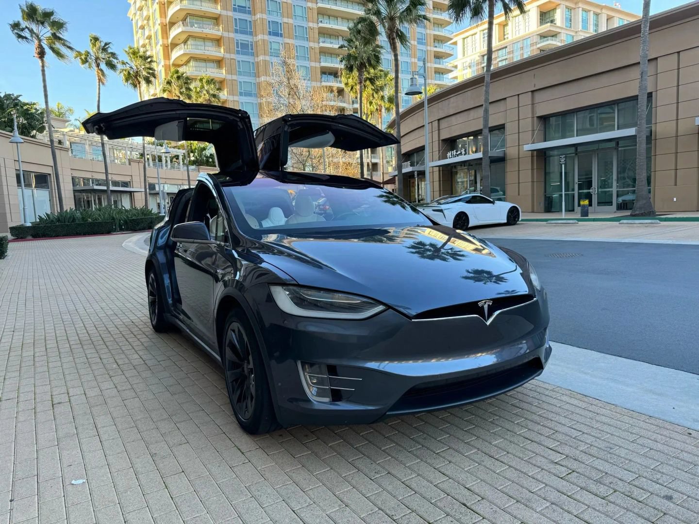 Used 2018 Tesla Model X 100D AWD/4WD image 3