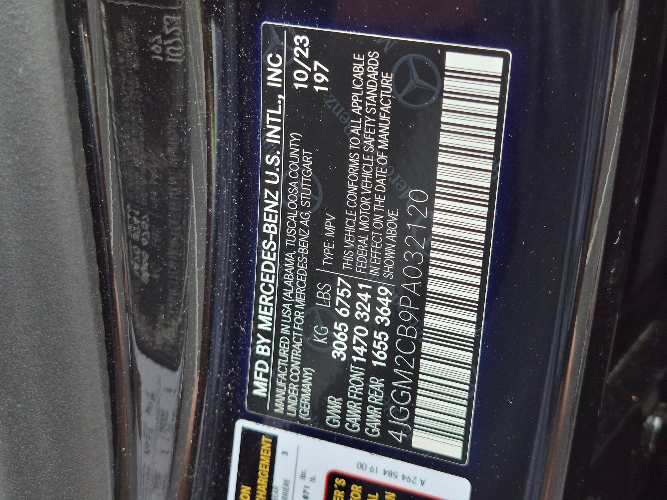 Certified 2023 Mercedes-Benz EQE 500 4MATIC SUV image 34