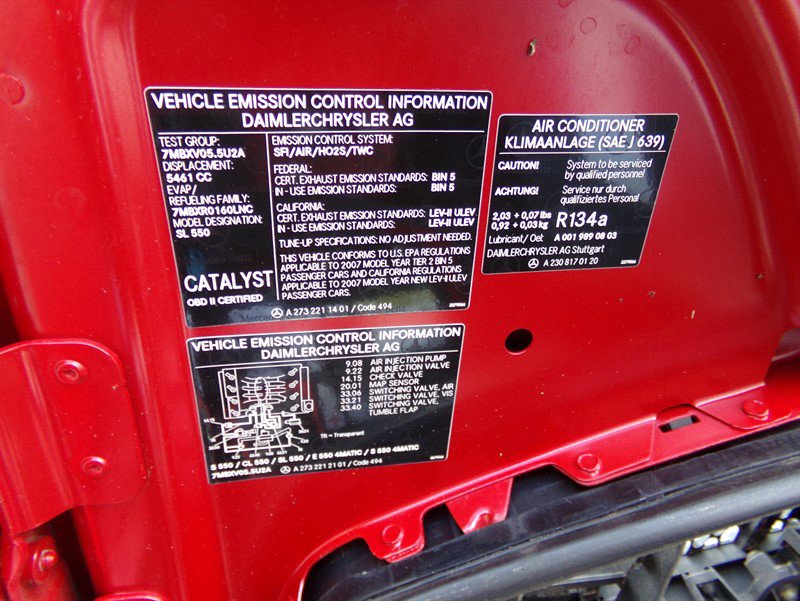 Used 2007 Mercedes-Benz SL 550 image 53