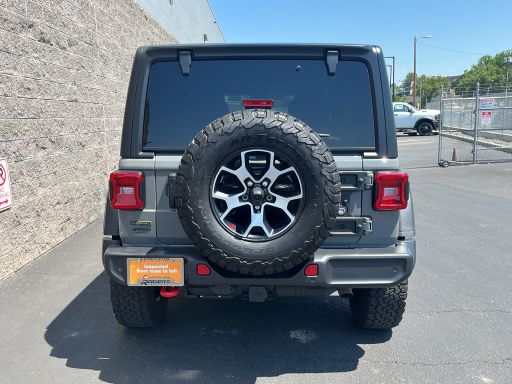 Certified 2022 Jeep Wrangler Unlimited Rubicon w/ LED Lighting Group AWD/4WD image 7