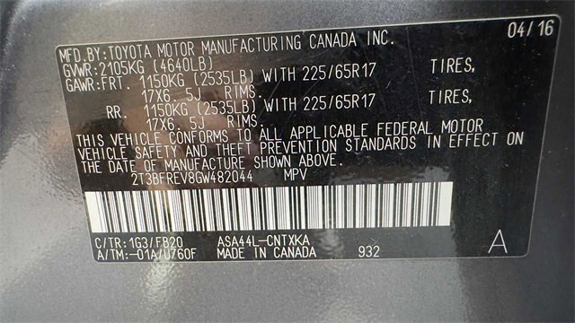 Used 2016 Toyota RAV4 LE image 30