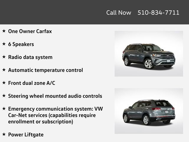 Used 2021 Volkswagen Atlas SE image 4