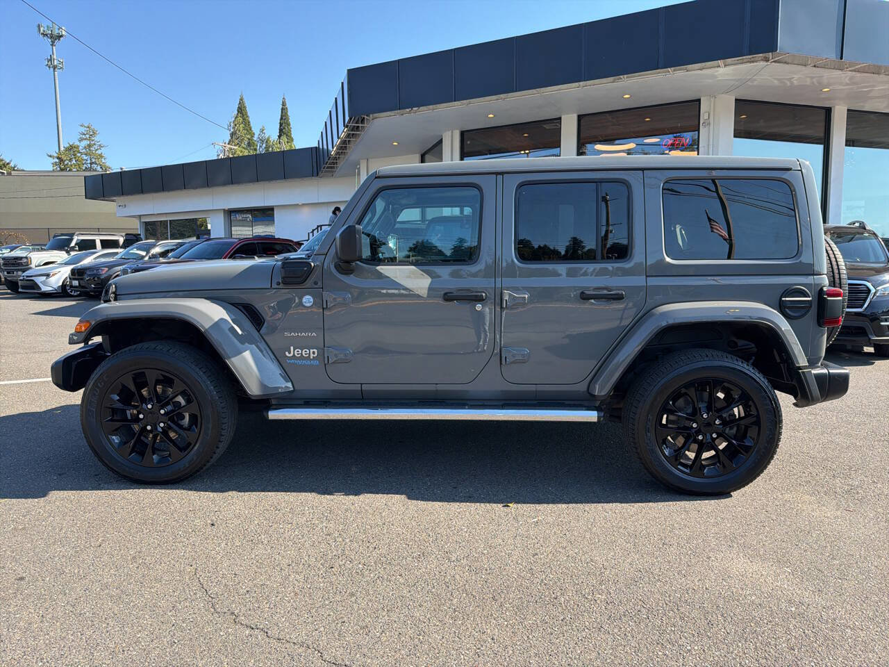 Used 2021 Jeep Wrangler Unlimited Sahara w/ Cold Weather Group image 2