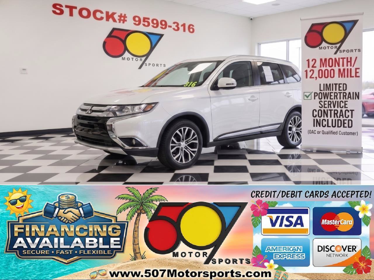 Used 2016 Mitsubishi Outlander SEL