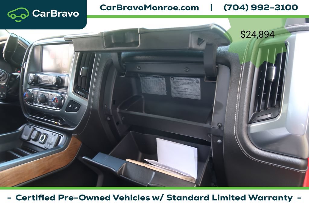 Certified 2016 Chevrolet Silverado 1500 LTZ w/ LTZ Plus Package AWD/4WD image 39