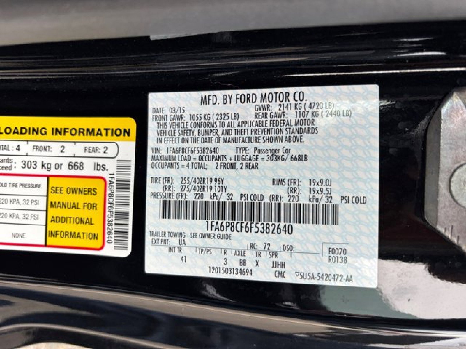 Used 2015 Ford Mustang GT Premium w/ GT Performance Package image 22