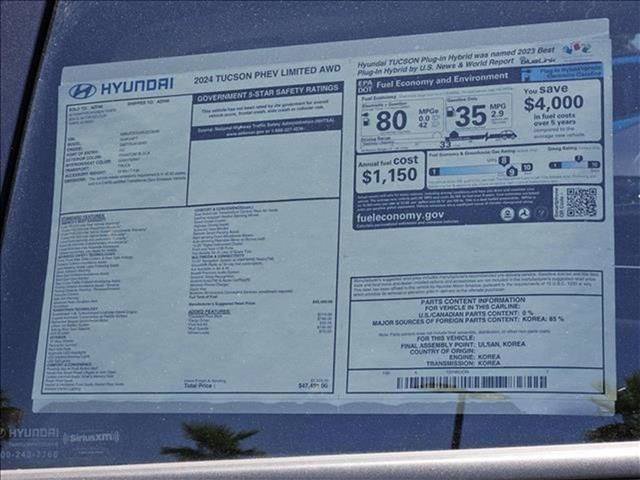 New 2024 Hyundai Tucson Limited AWD/4WD image 17