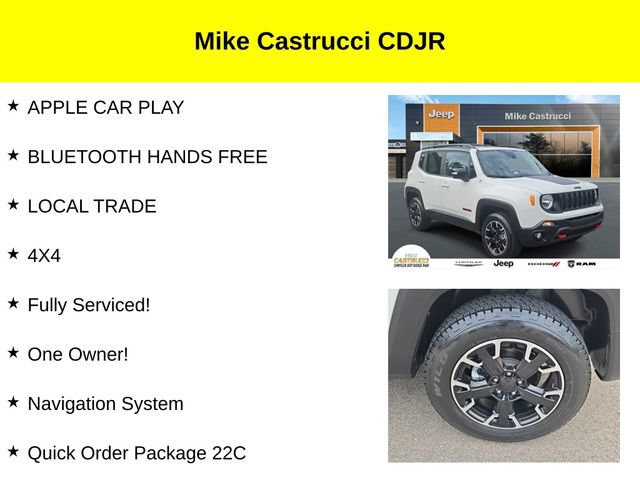 Certified 2023 Jeep Renegade Trailhawk w/ Trailhawk Elite Group AWD/4WD image 6