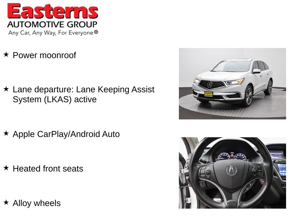 Used 2020 Acura MDX w/ Technology Package AWD/4WD image 13