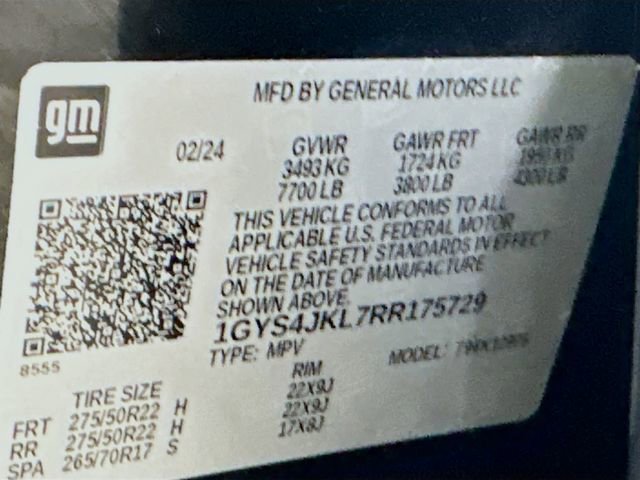 Used 2024 Cadillac Escalade ESV Luxury w/ LPO, Floor Liner Package image 34