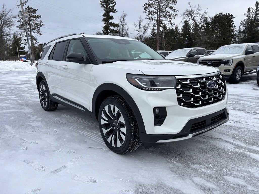 New 2026 Ford Explorer Platinum w/ LUX Leather Package