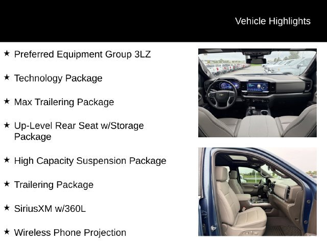 Used 2023 Chevrolet Silverado 1500 High Country w/ Technology Package AWD/4WD image 12