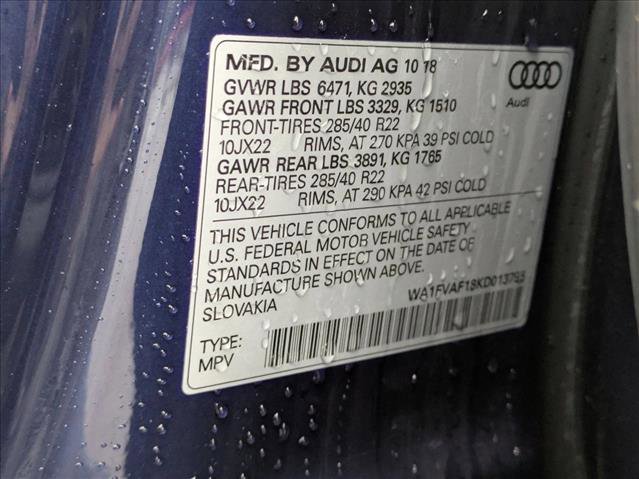 Used 2019 Audi Q8 Prestige w/ Luxury Package image 25