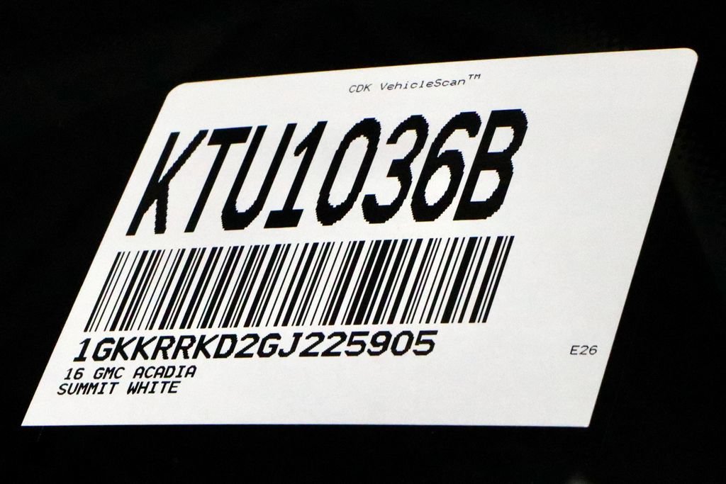 Used 2016 GMC Acadia SLT w/ Open Road Package FWD image 35