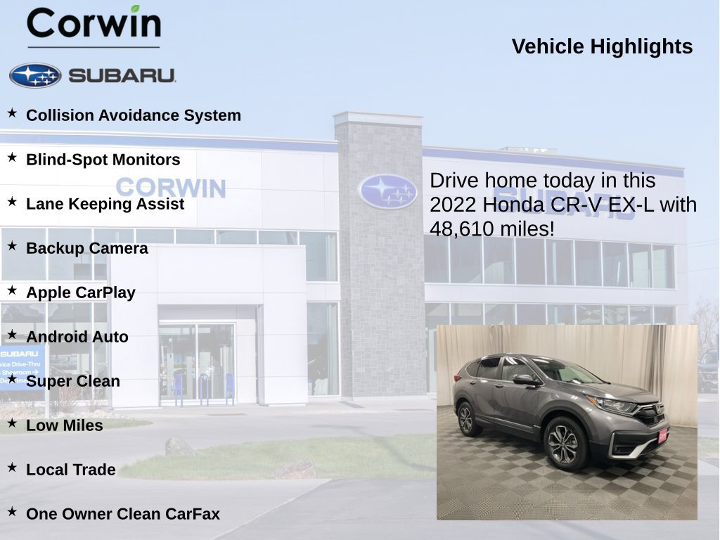 Used 2022 Honda CR-V EX-L image 6