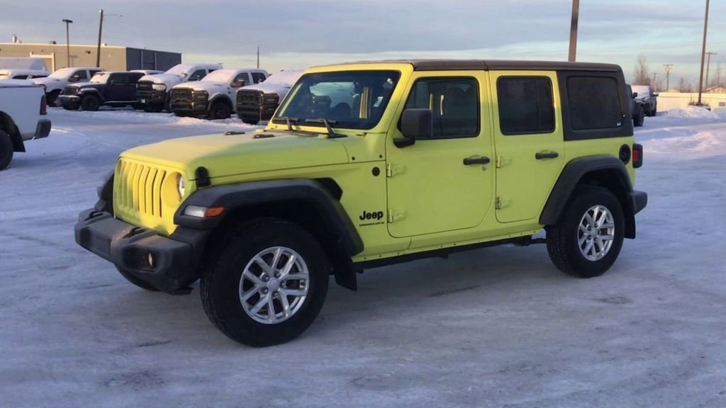 Certified 2023 Jeep Wrangler Unlimited Sport AWD/4WD image 4