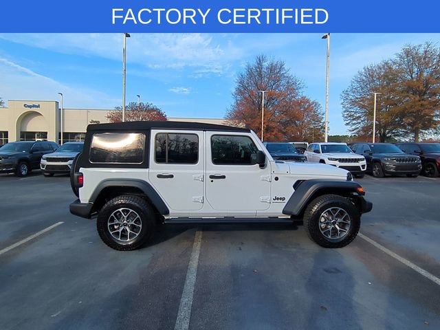 Certified 2024 Jeep Wrangler Sport S image 6
