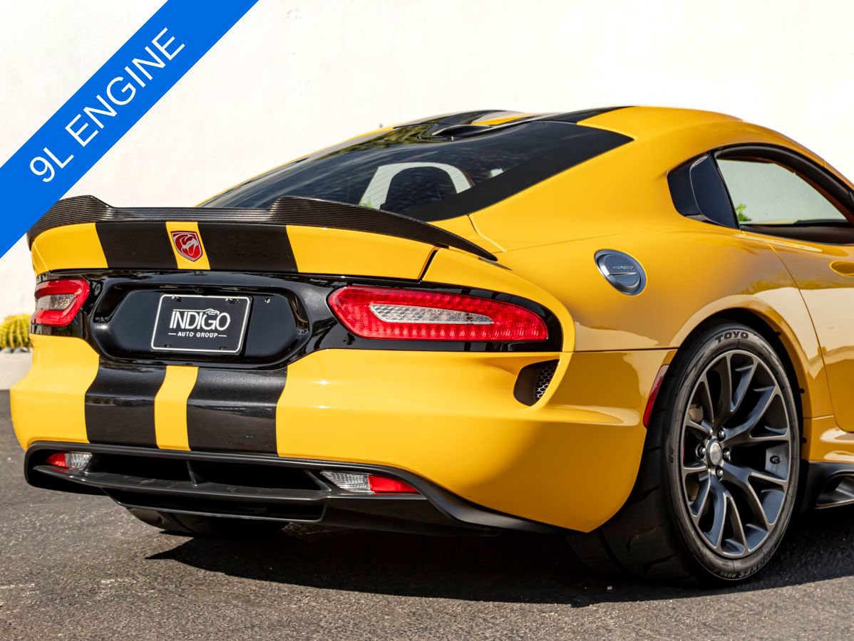 Used 2014 SRT Viper GTS w/ GTS Laguna Interior Package RWD image 7