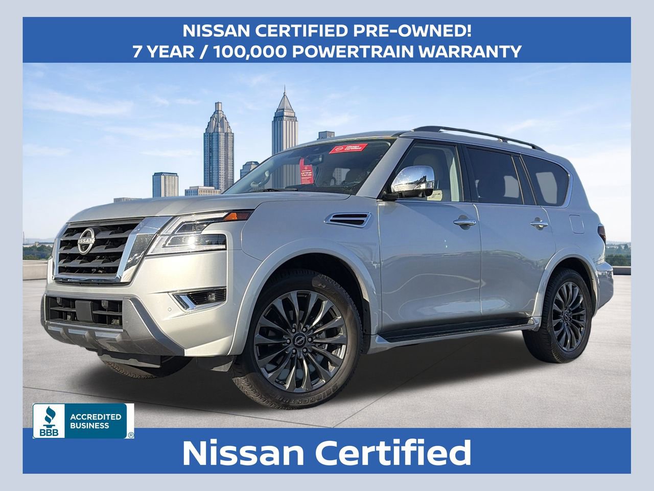 Used 2024 Nissan Armada Platinum w/ Captain's Chairs Package