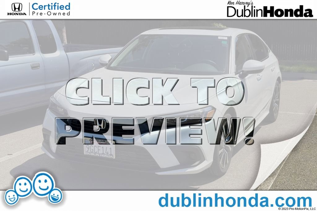 Certified 2023 Honda Civic EX
