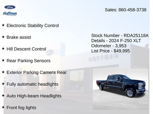 Certified 2024 Ford F250 XLT w/ 360-Degree Camera Package image 25