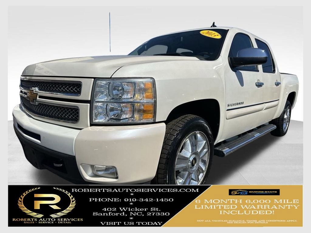 Used 2013 Chevrolet Silverado 1500 LTZ w/ LTZ White Diamond Edition