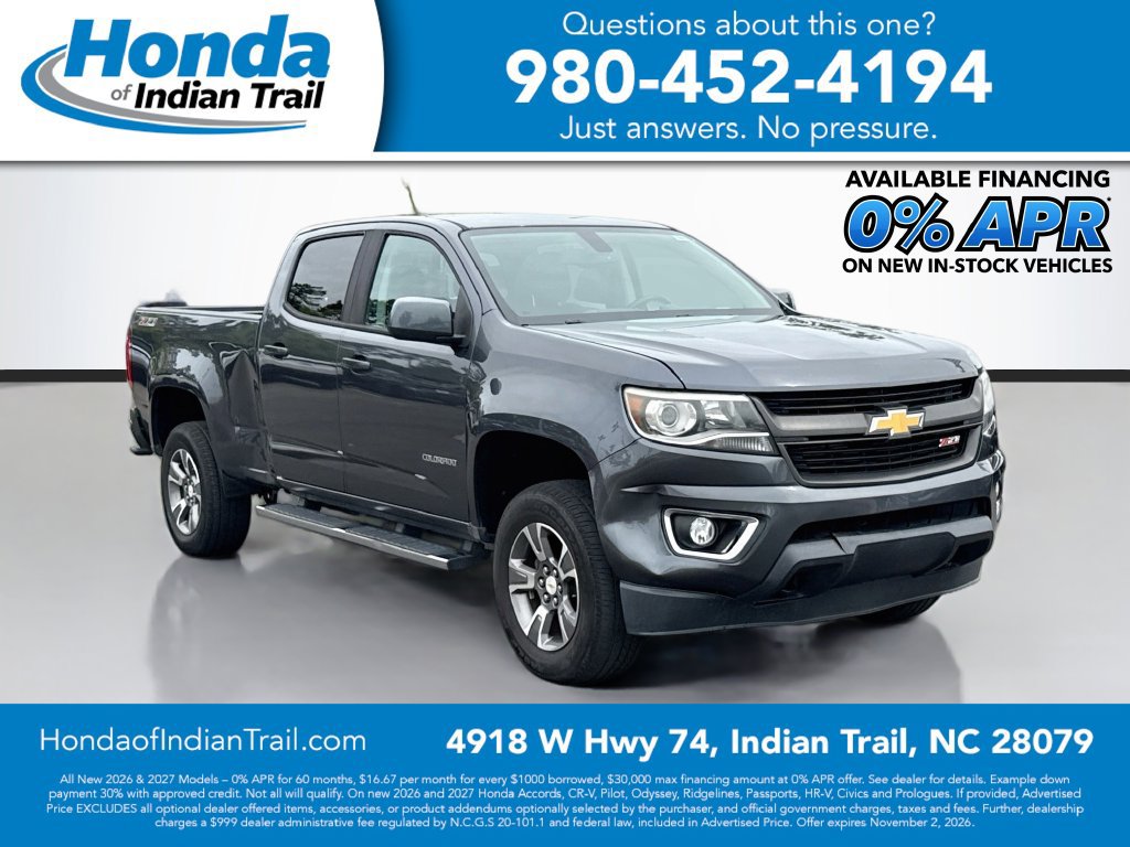 Used 2017 Chevrolet Colorado Z71