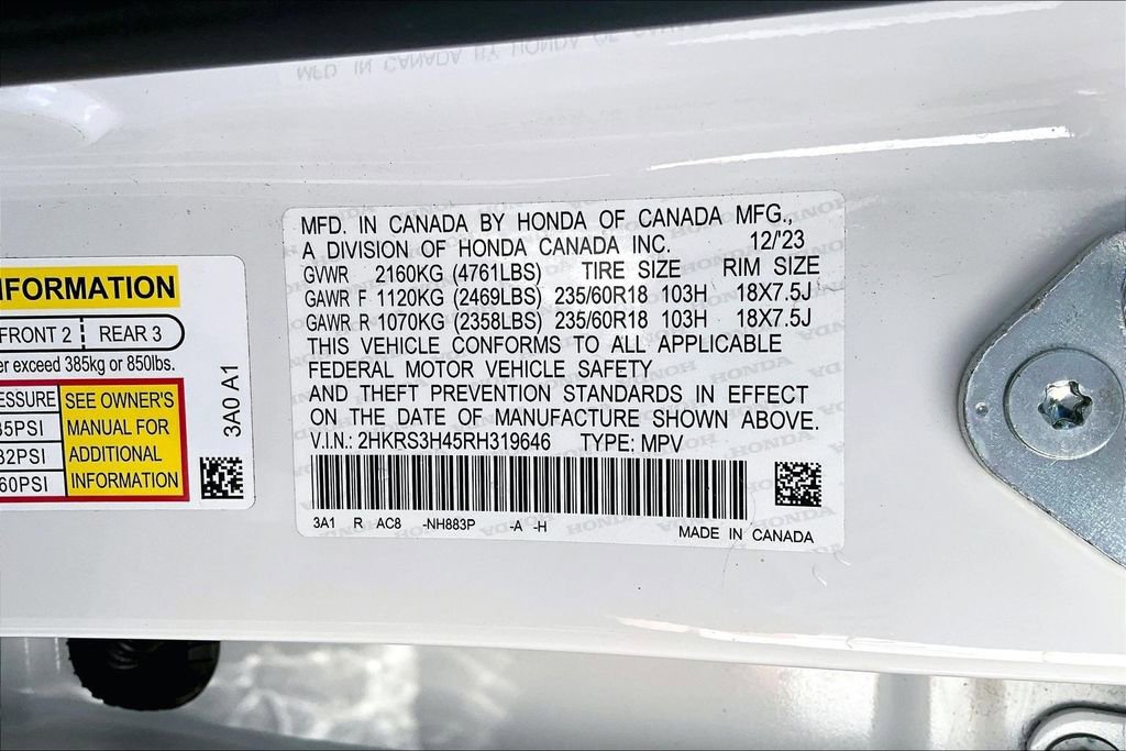 Used 2024 Honda CR-V EX image 16