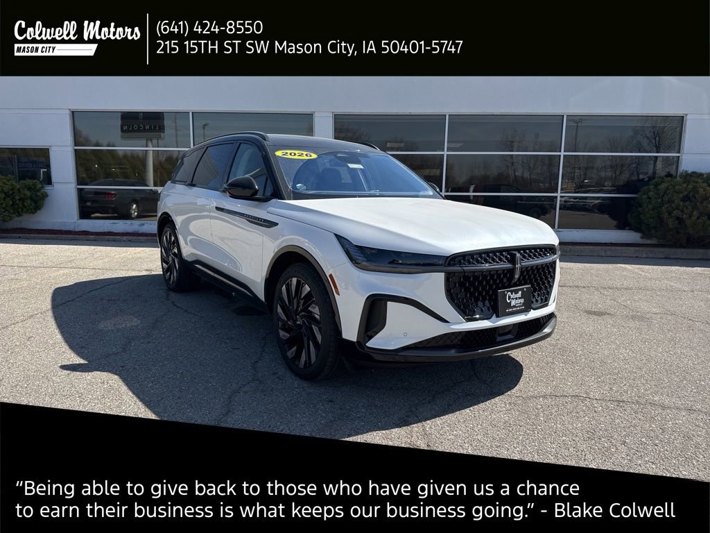 New 2026 Lincoln Nautilus Reserve w/ Jet Appearance Package image 1