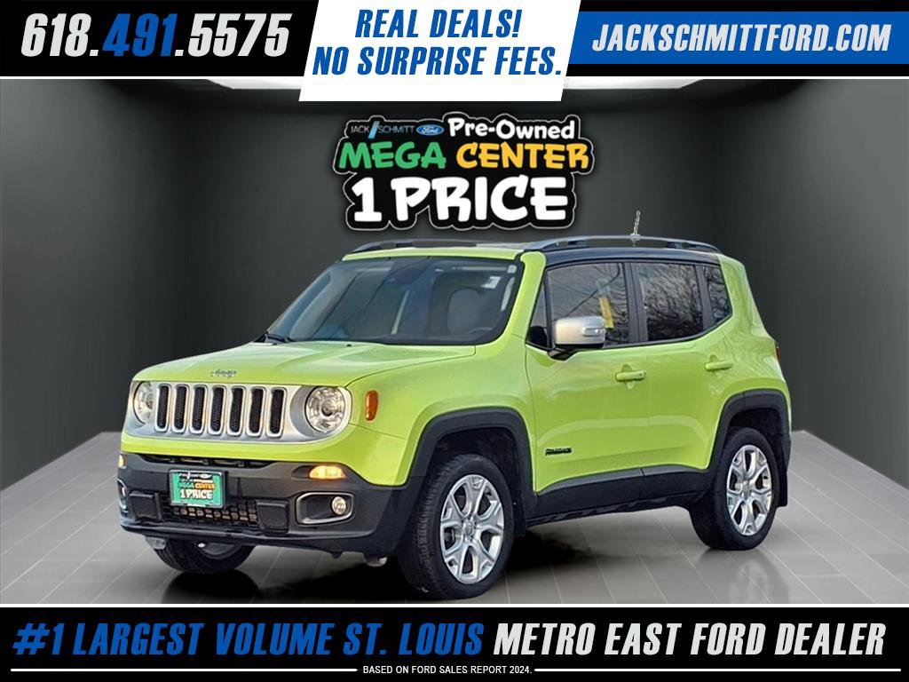 Used 2018 Jeep Renegade Limited w/ UConnect 8.4 Nav Group