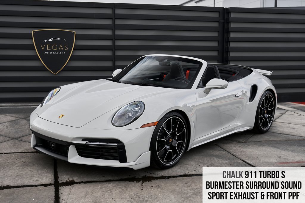 Used 2025 Porsche 911 Turbo S w/ 911 Turbo Sportdesign Package