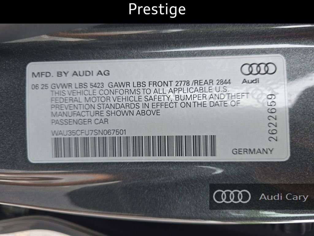 New 2025 Audi S5 Prestige image 36