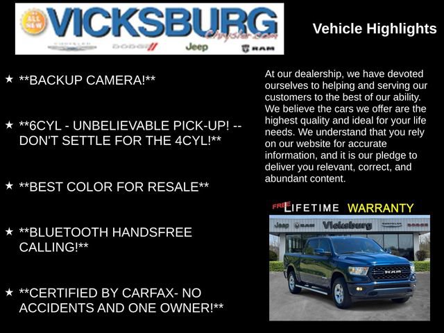 Used 2023 RAM 1500 Big Horn w/ Trailer Tow Group AWD/4WD image 7