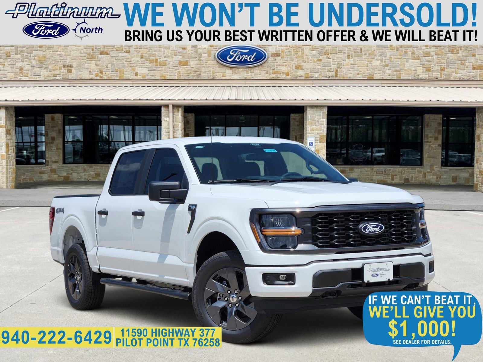 New 2025 Ford F150 STX w/ Equipment Group 200A