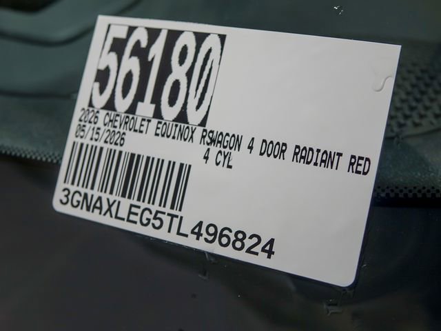 New 2026 Chevrolet Equinox RS w/ LPO, Floor Liner Package FWD image 23