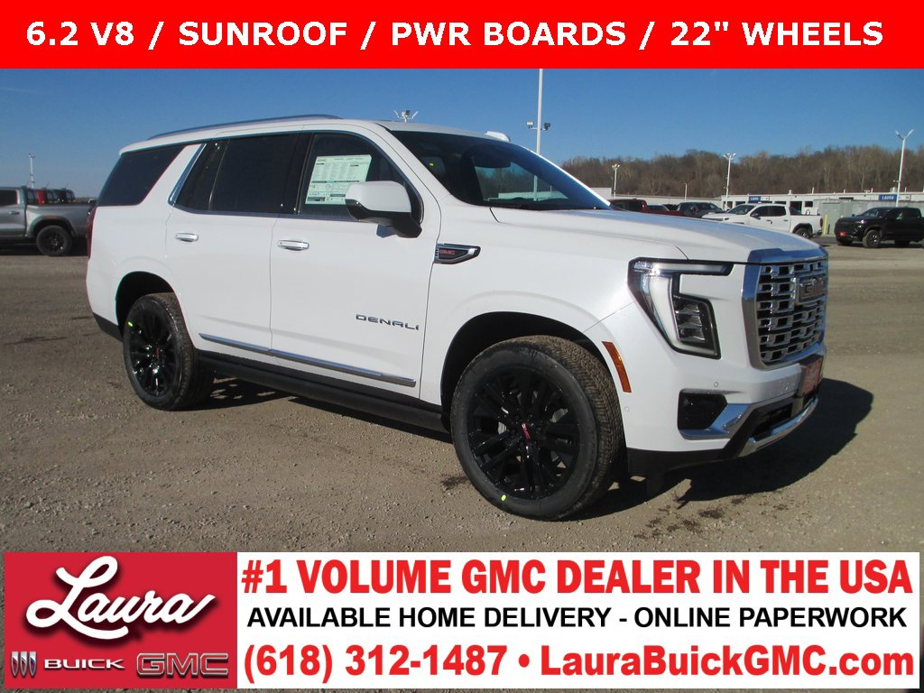 New 2026 GMC Yukon Denali w/ Sun & Power Step Package