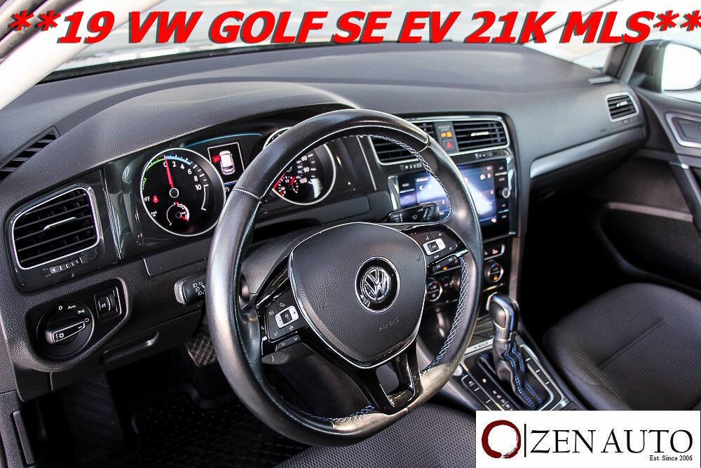 Used 2019 Volkswagen e-Golf SE w/ Driver Assistance Package image 23