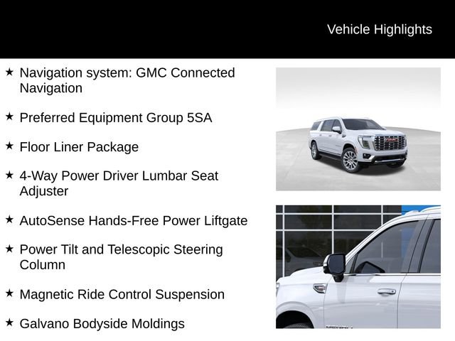 New 2026 GMC Yukon XL Denali w/ LPO, Floor Liner Package image 7