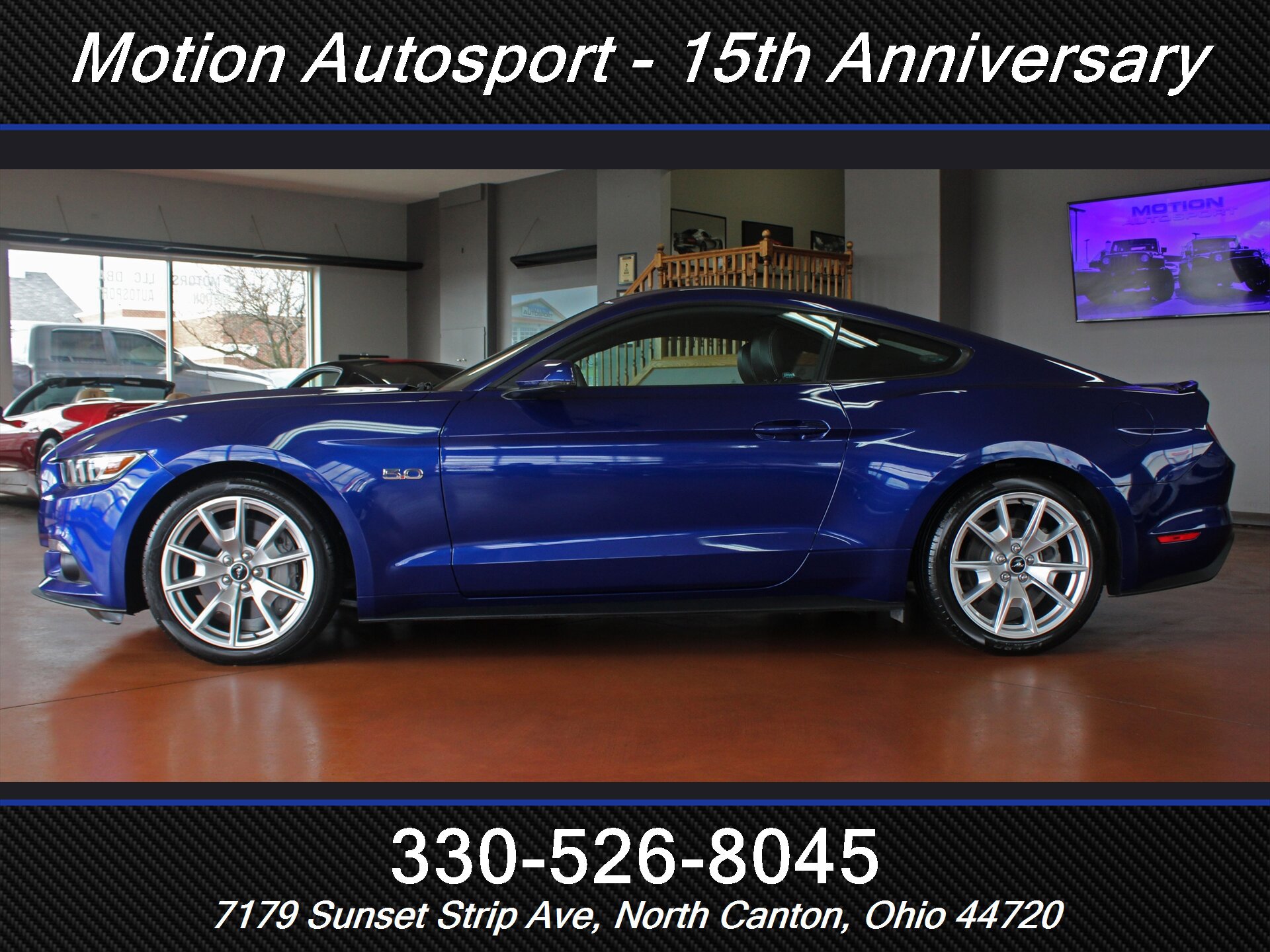 Used 2015 Ford Mustang GT Premium w/ 50 Years Appearance Package RWD image 7
