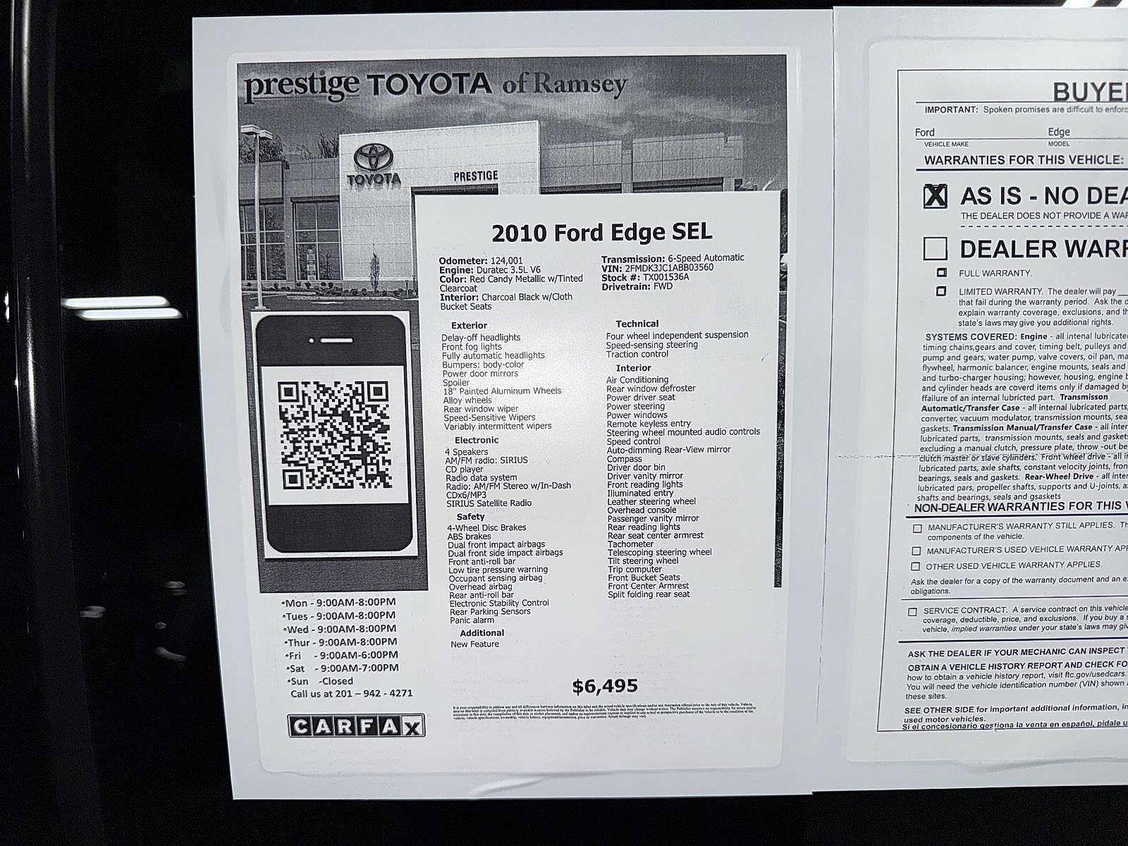 Used 2010 Ford Edge SEL image 13