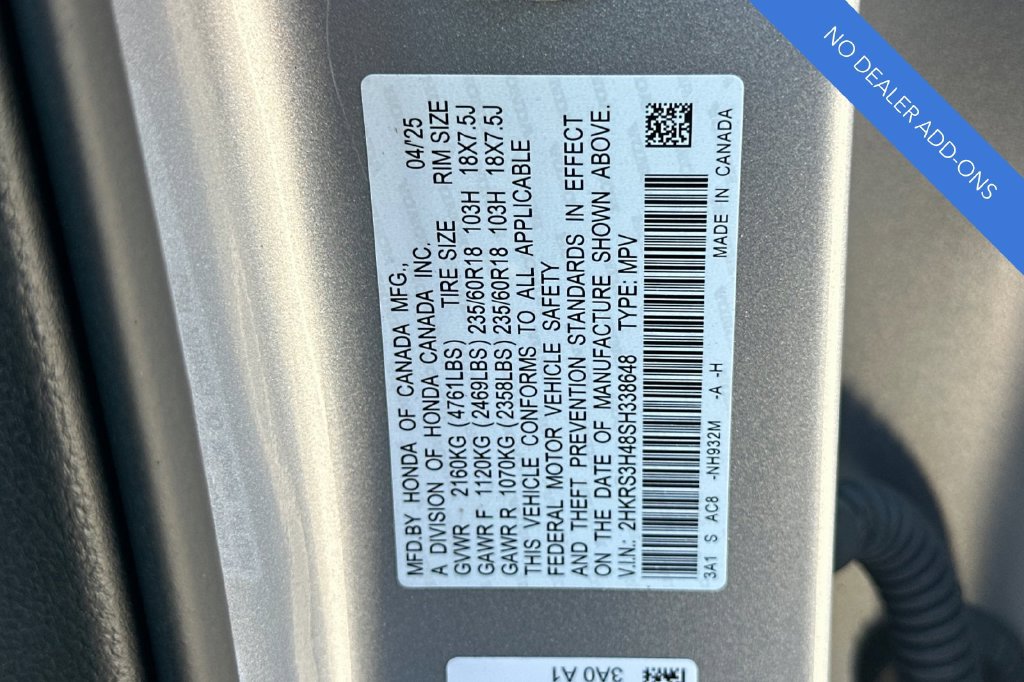 Certified 2025 Honda CR-V EX image 34