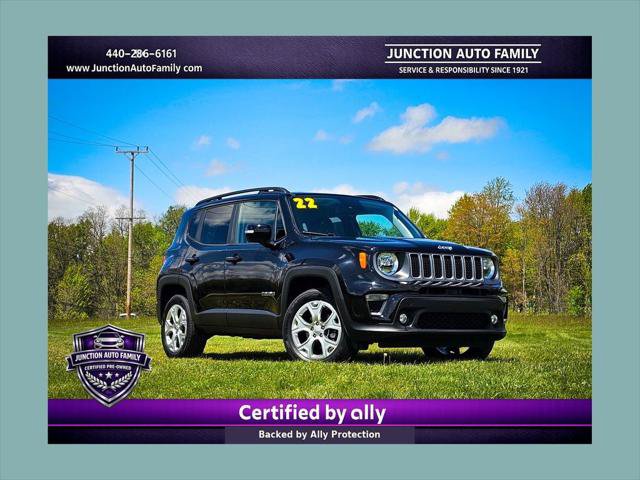 Certified 2022 Jeep Renegade Limited AWD/4WD 360° Tour