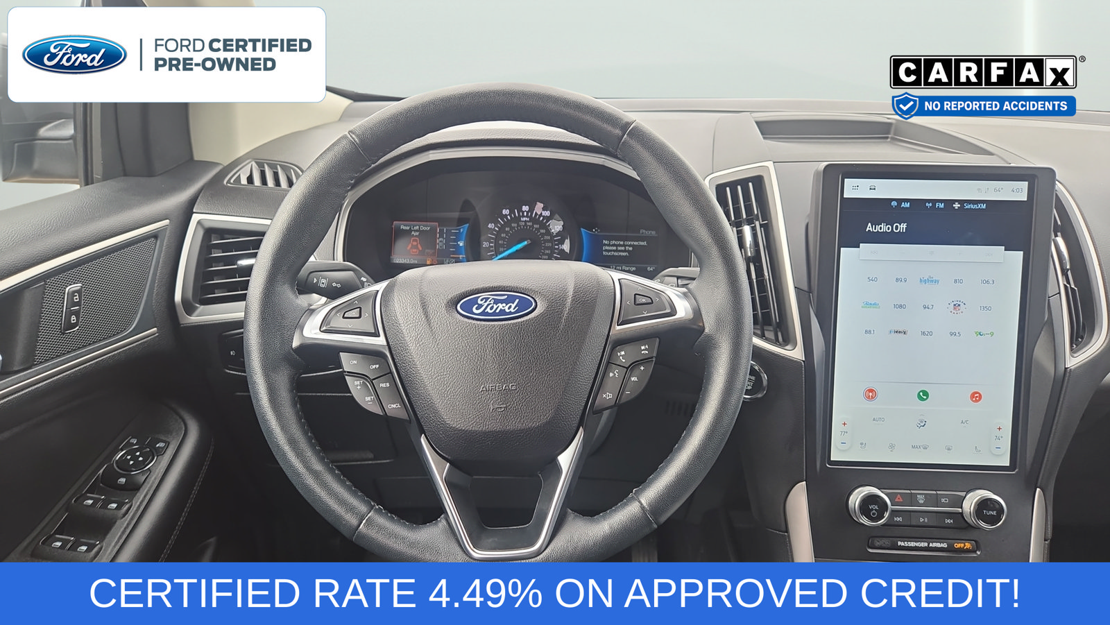 Certified 2024 Ford Edge SEL w/ Convenience Package AWD/4WD image 11