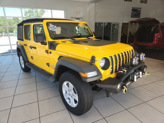 Certified 2018 Jeep Wrangler Unlimited Sport S AWD/4WD image 2