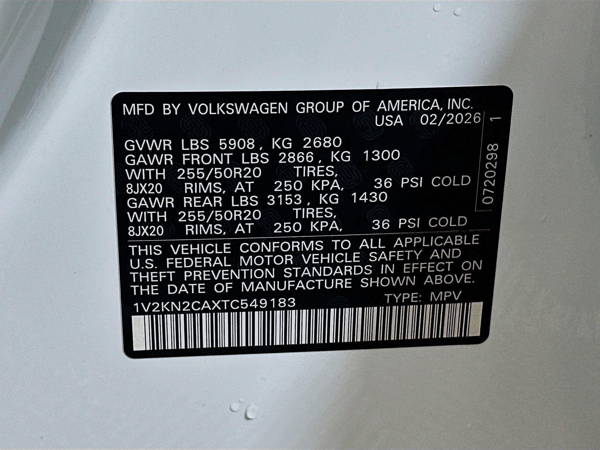 New 2026 Volkswagen Atlas SE AWD/4WD image 32