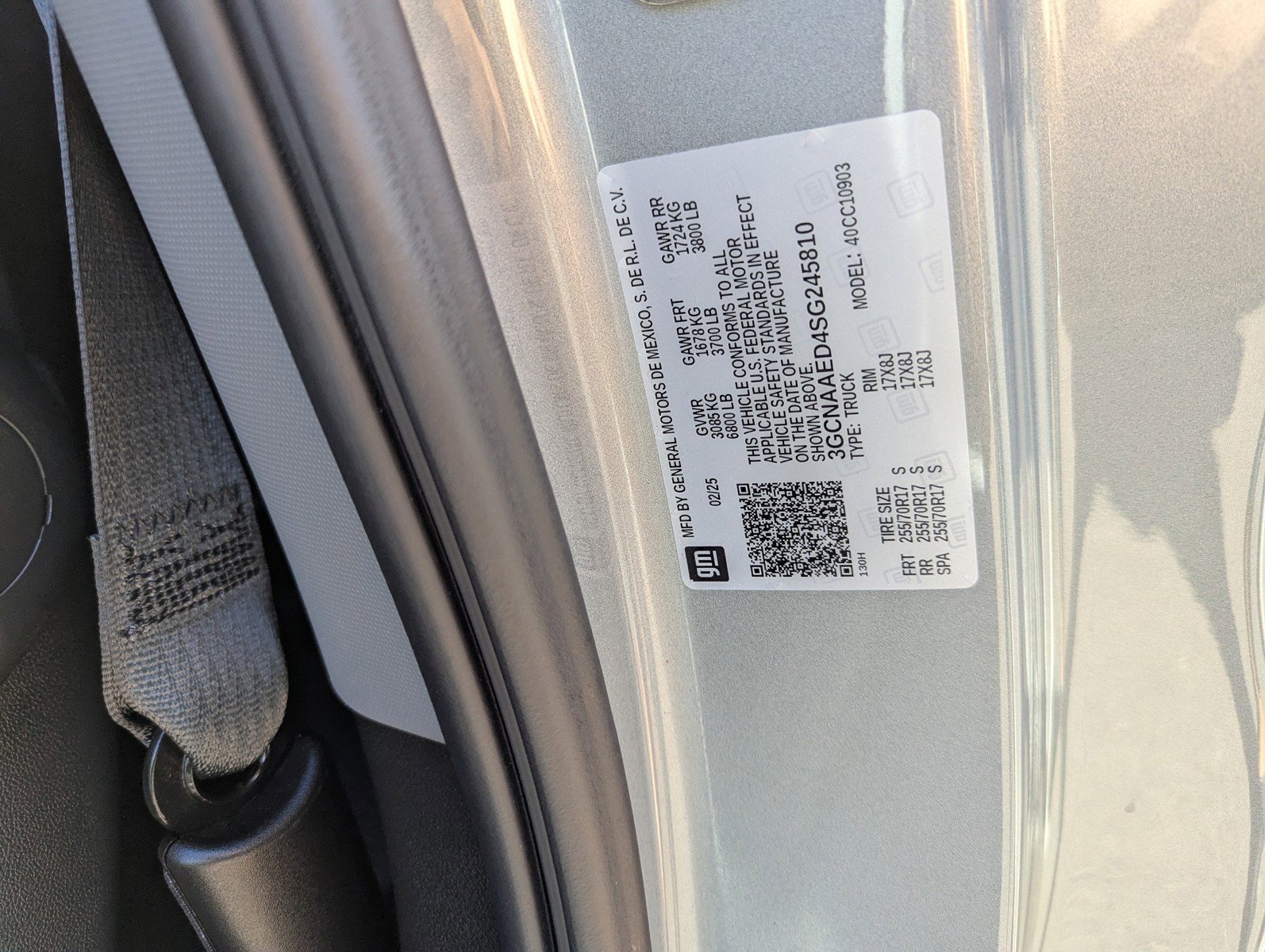 Certified 2025 Chevrolet Silverado 1500 W/T w/ LPO, Liner Protection Package image 30