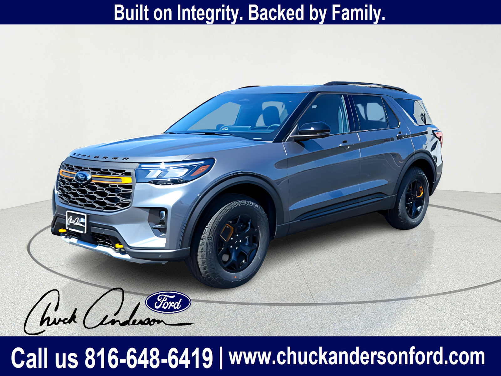 New 2026 Ford Explorer Tremor w/ Tremor Ultimate Package AWD/4WD image 2