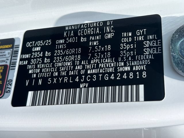 Used 2026 Kia Sorento S w/ S Panoramic Sunroof Package FWD image 30