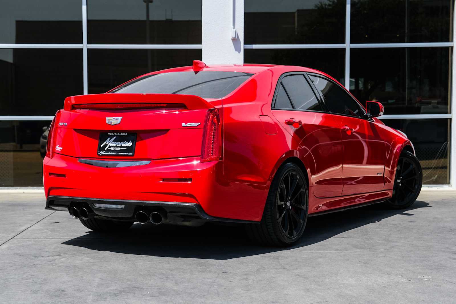 Used 2017 Cadillac ATS V w/ Carbon Black Package RWD image 11